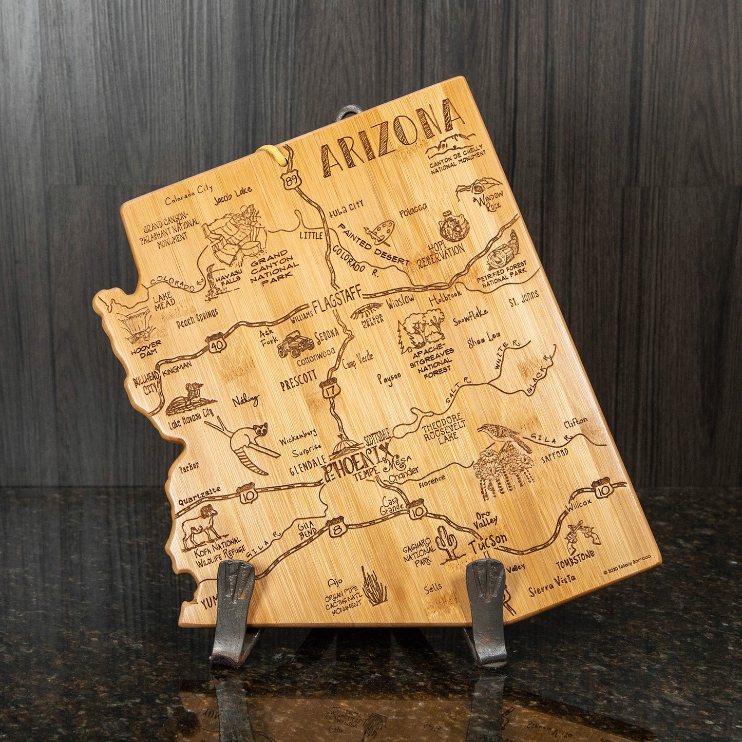 Destination Arizona Cutting and Serving Board