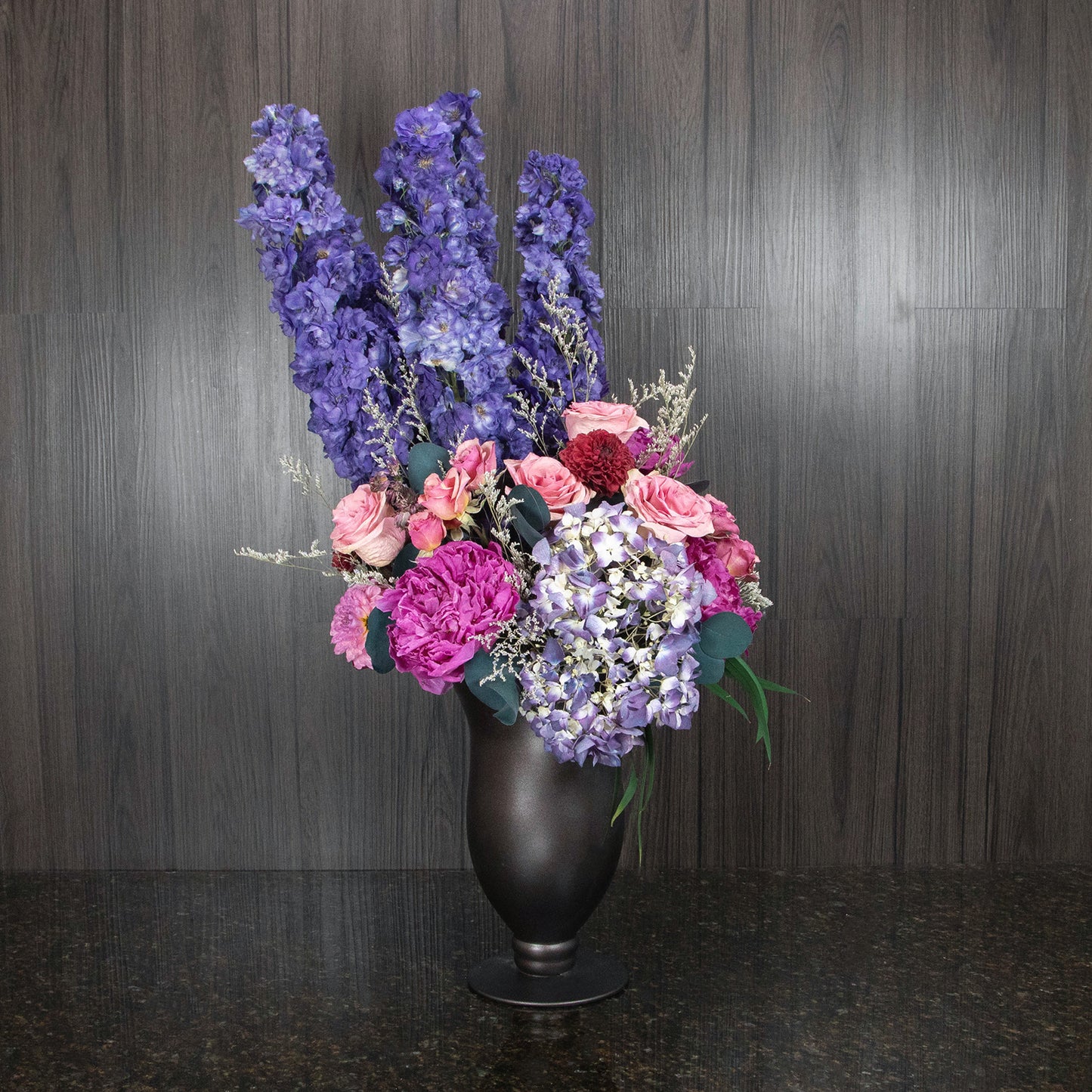 Posh Dried Floral Arrangement