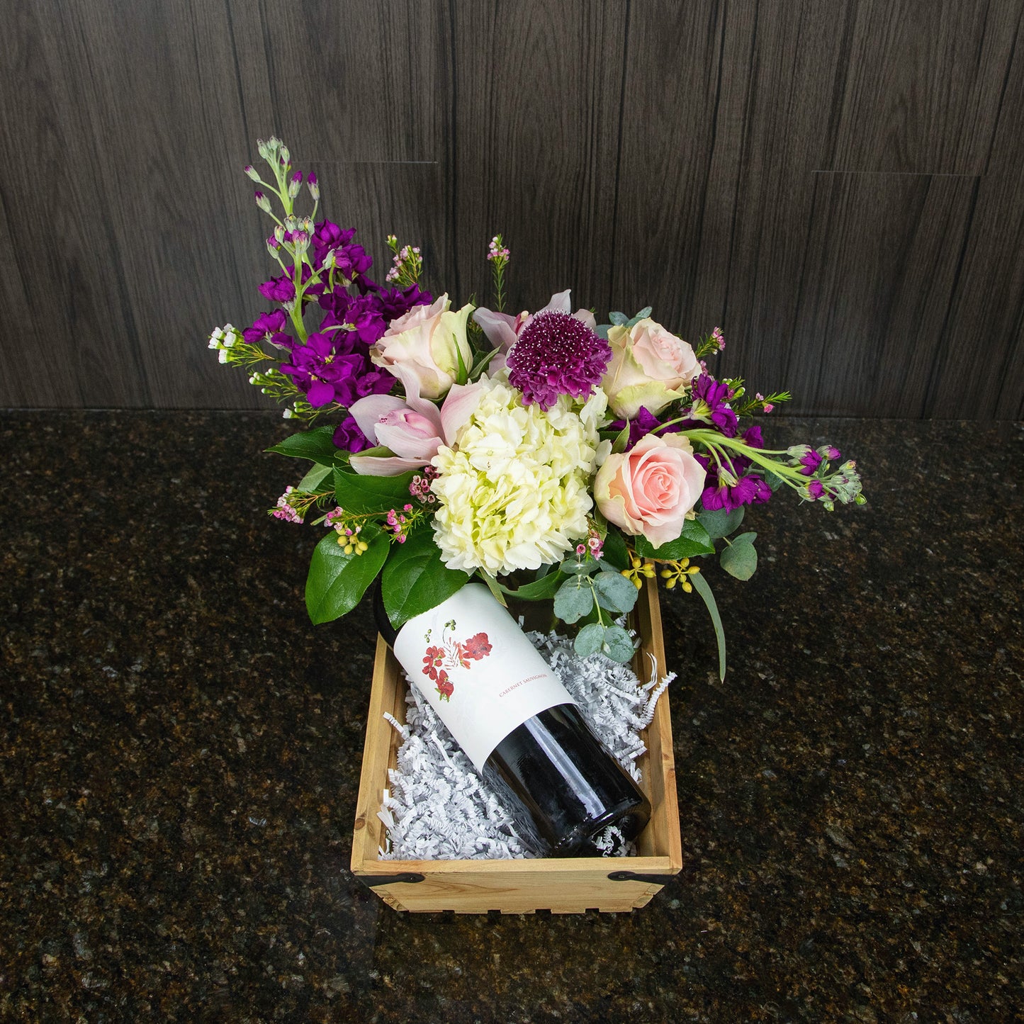 Wine and Flowers
