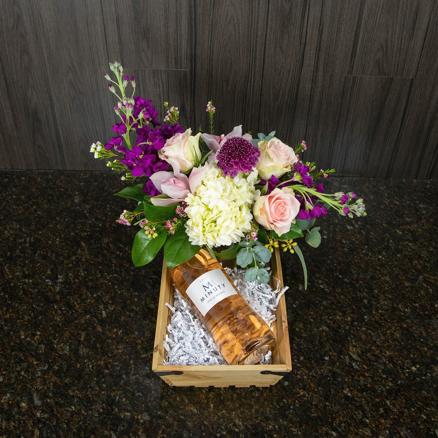 Wine and Flowers