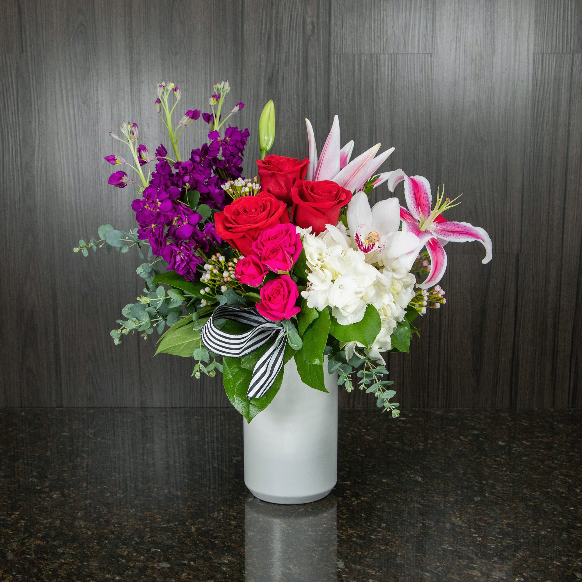 Be Mine Flower Arrangement Le Bouquet Florist in Scottsdale, AZ