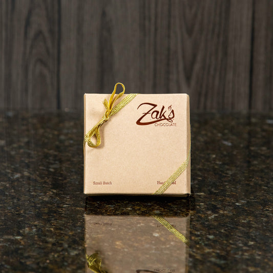 Zak's Dark Chocolate 4 Piece Truffle Box