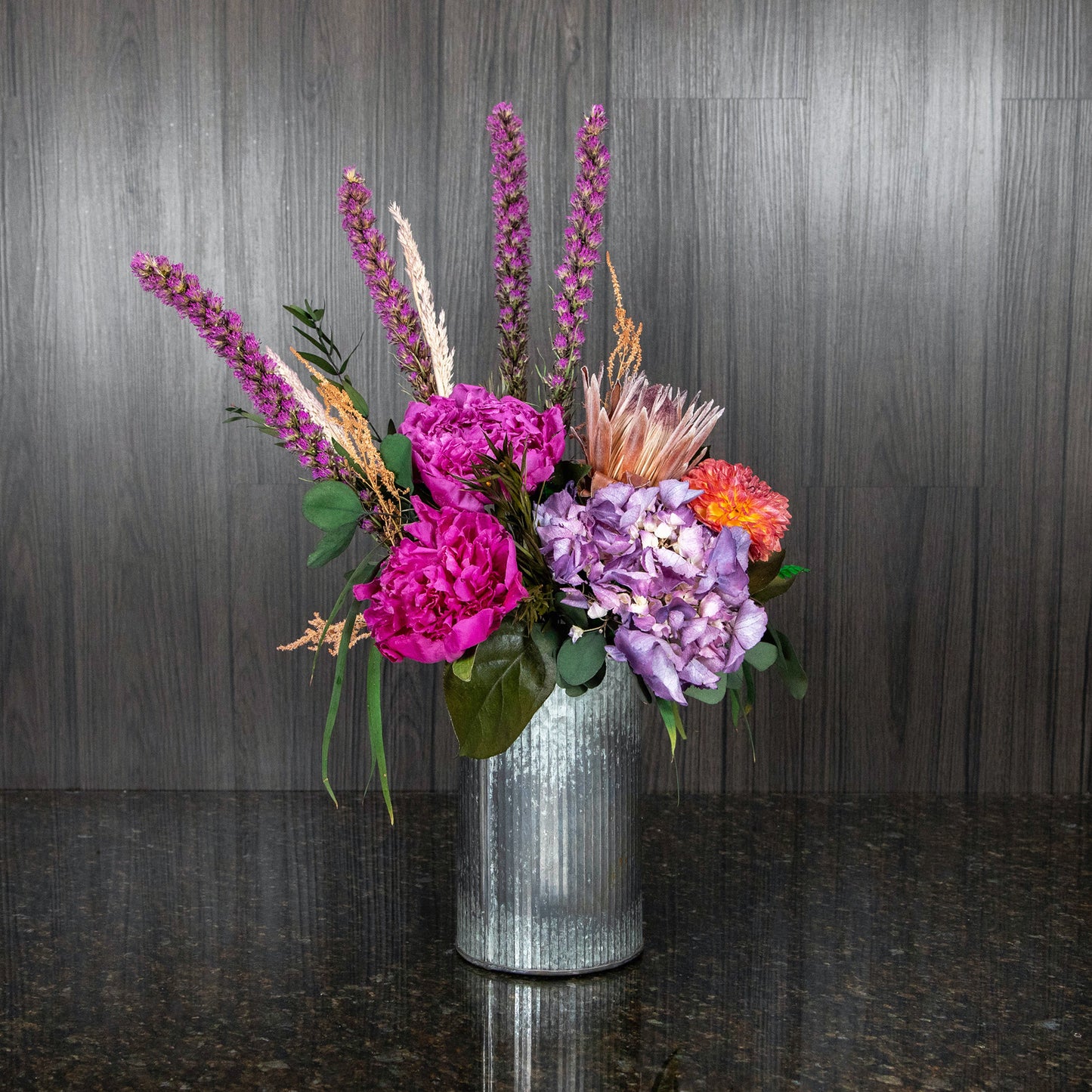 Rustic Dried Floral Arrangement
