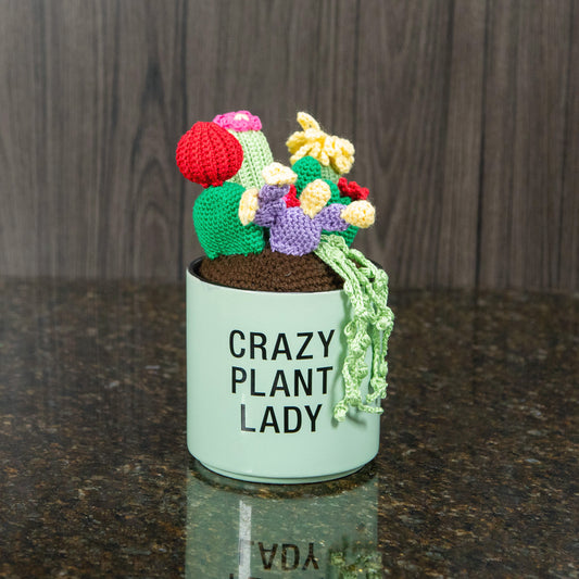 Crochet Cactus Garden