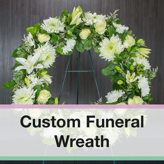 Custom Funeral Wreath