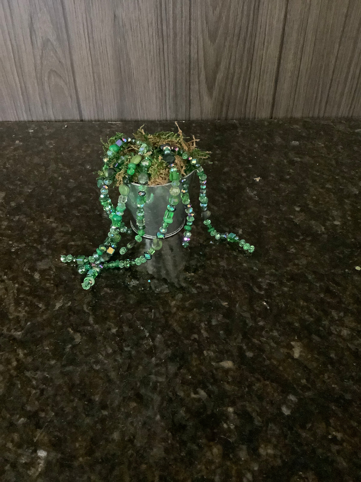 Beaded Plant Magnet