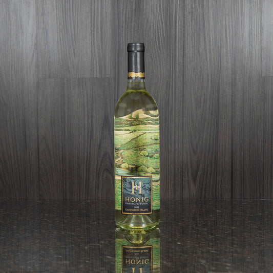 a bottle of sauvignon blanc from honig